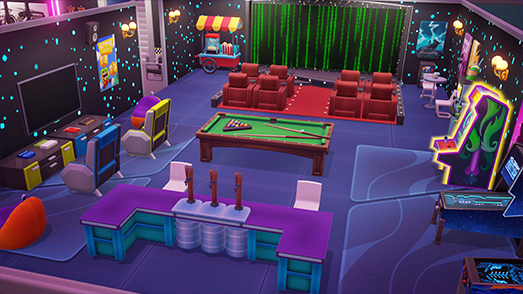 The house of a youtuber customized to his taste and equipped to the maximum.